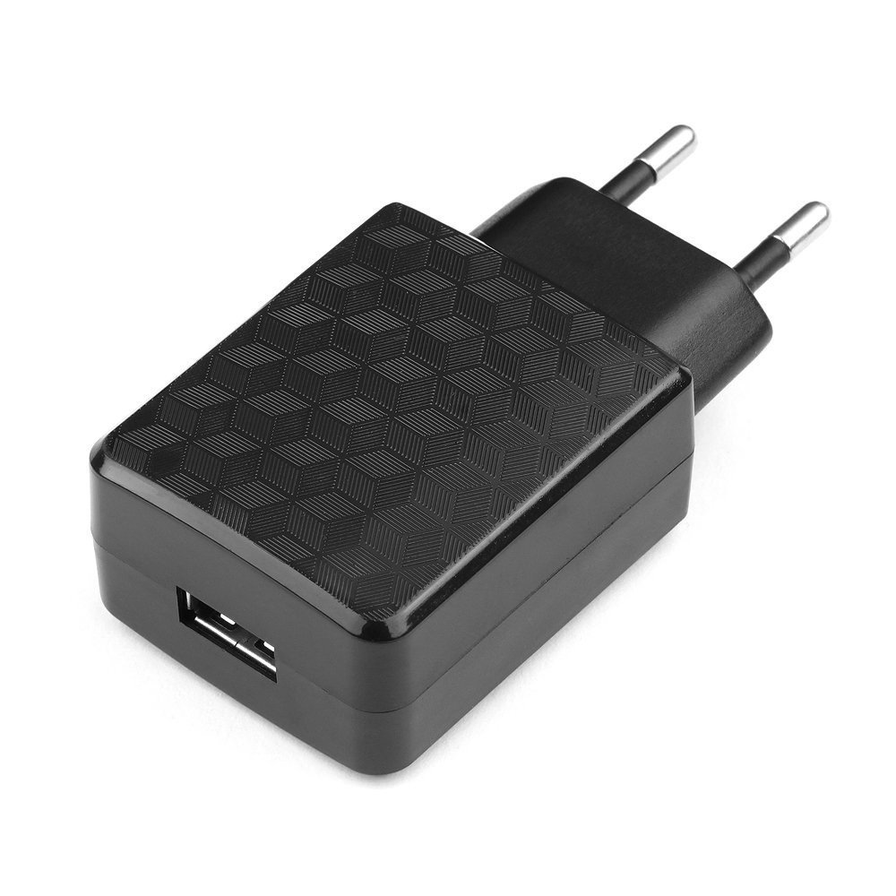 Блок питания Cablexpert 220v-5v. USB 1 порт. 2A (MP3A-PC-06) черный