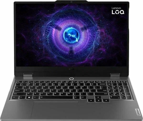 15.6" Ноутбук Lenovo LOQ 15AHP10 (AMD Ryzen 5 220, 16Gb/512Gb, RTX 5050) серый