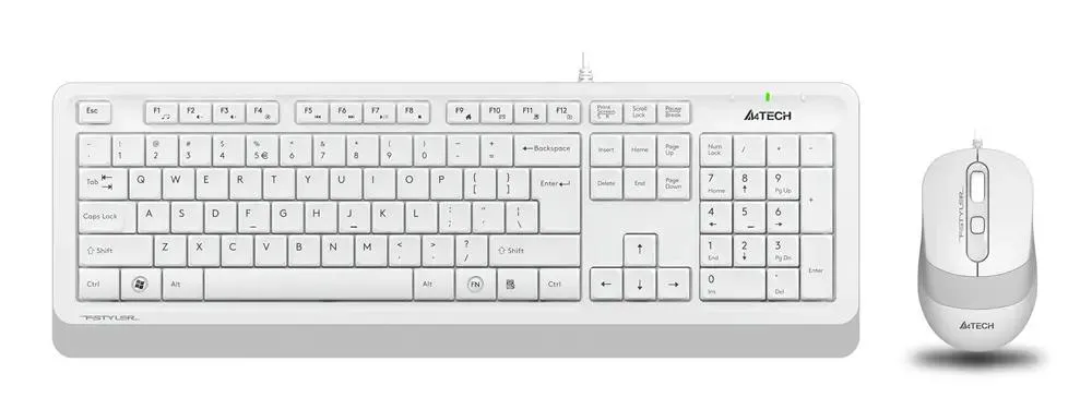 Комплект A4Tech FStyler F1010 White