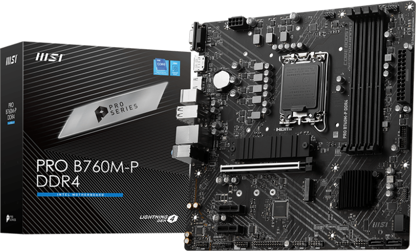 Материнская плата 1700 MSI B760M-P PRO DDR4