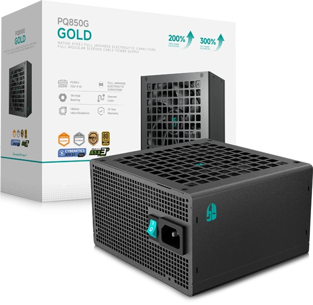 Блок питания 850W Deepcool Gamerstorm PQ850G