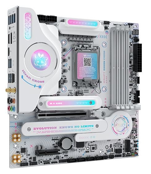 Материнская плата 1851 Maxsun MS-iCraft B860M CROSS (mATX, 4xDDR5)