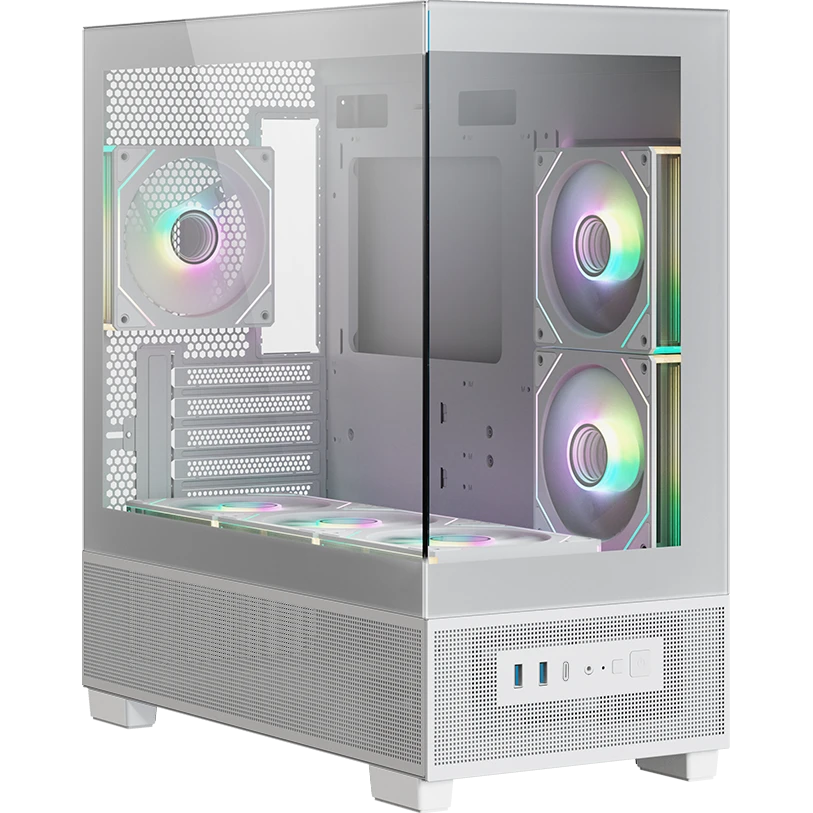 Корпус Xastra Q500M 6ARGB-C10-UC White