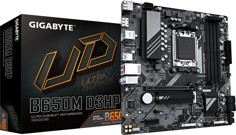 Материнская плата AM5 Gigabyte B650M D3HP