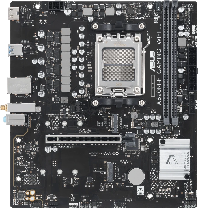 Материнская плата AM5 Asus A620M-F Gaming WIFI
