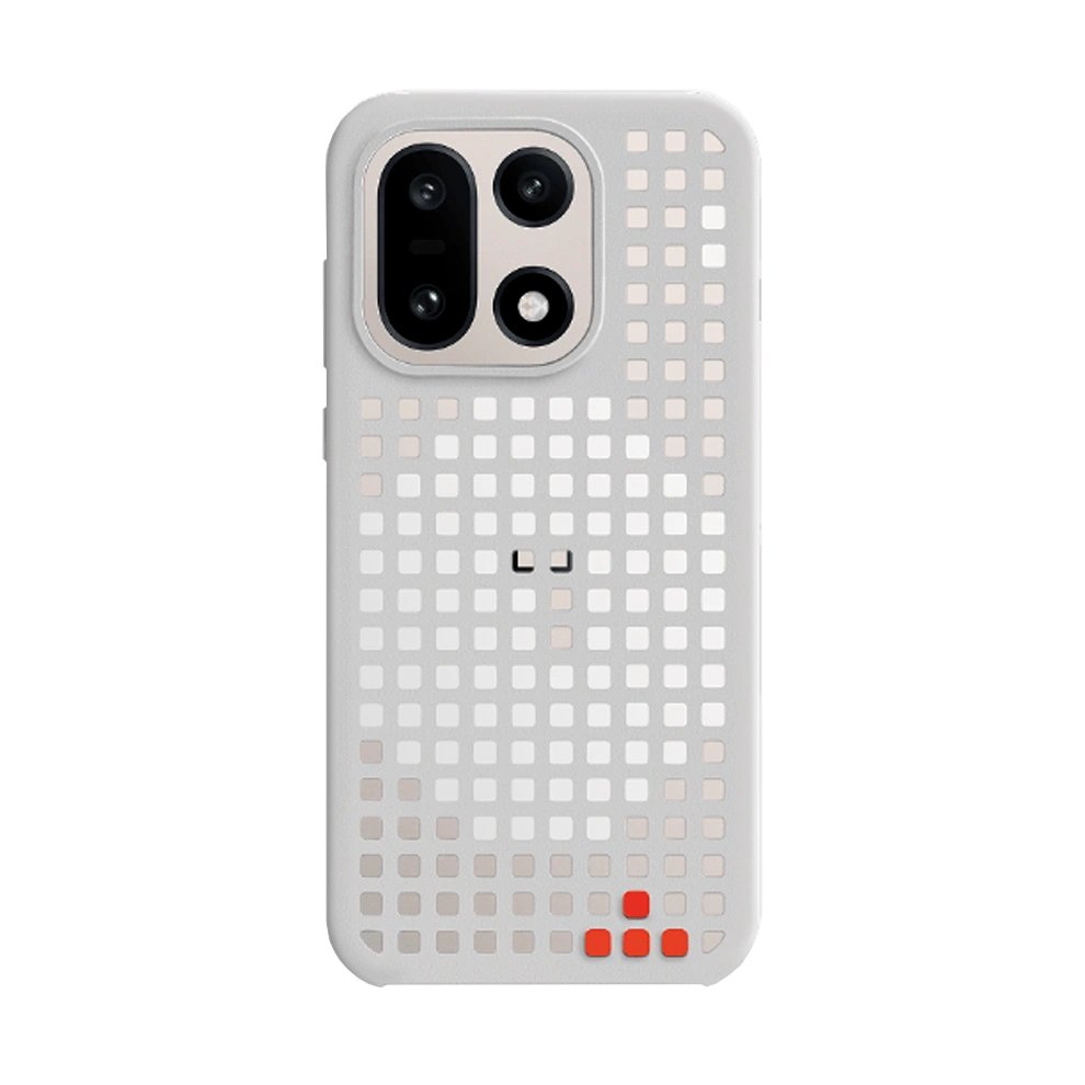 Чехол OnePlus 15 Hole Pattern Magnetic Case (серый)