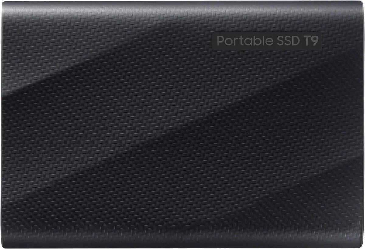 Внешний SSD 2TB Samsung Portable SSD T9 USB 3.2 Gen 2 (MU-PG2T0B/EU), чёрный
