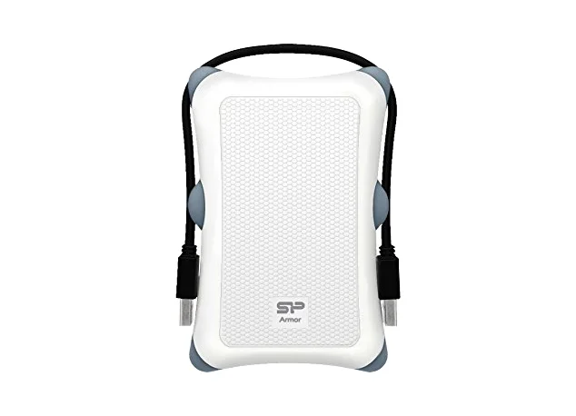 Внешний корпус для HDD/SSD 2.5" SATA Silicon Power Armor A30, USB 3.2 Gen 1, белый