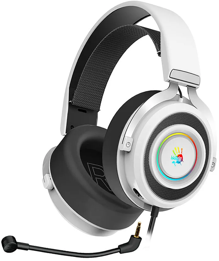 Наушники с микрофоном A4Tech Bloody G535 BlackWhite