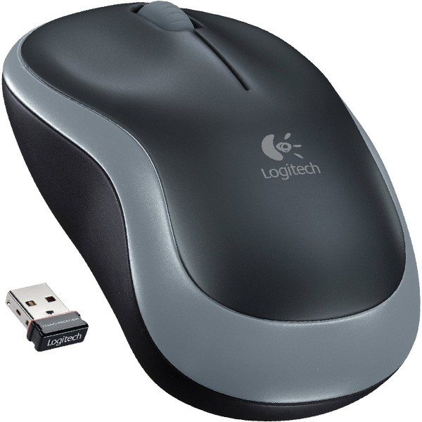 Мышь беспроводная Logitech M185 Swift Grey (910-002252/910-002238/910-002235)