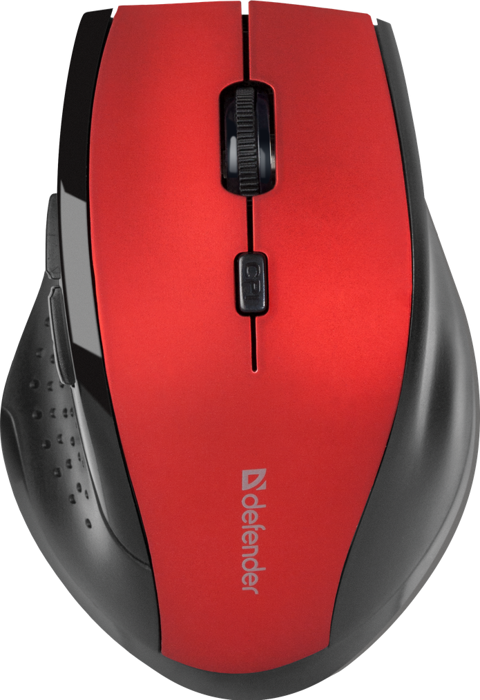 Мышь беспроводная Defender Accura MM-365 Red (52367)
