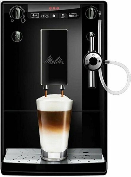 Кофемашина Melitta Caffeo Solo & Perfect Milk E 957-304 pure black