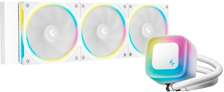Водяное охлаждение DeepCool LE360 PRO WH