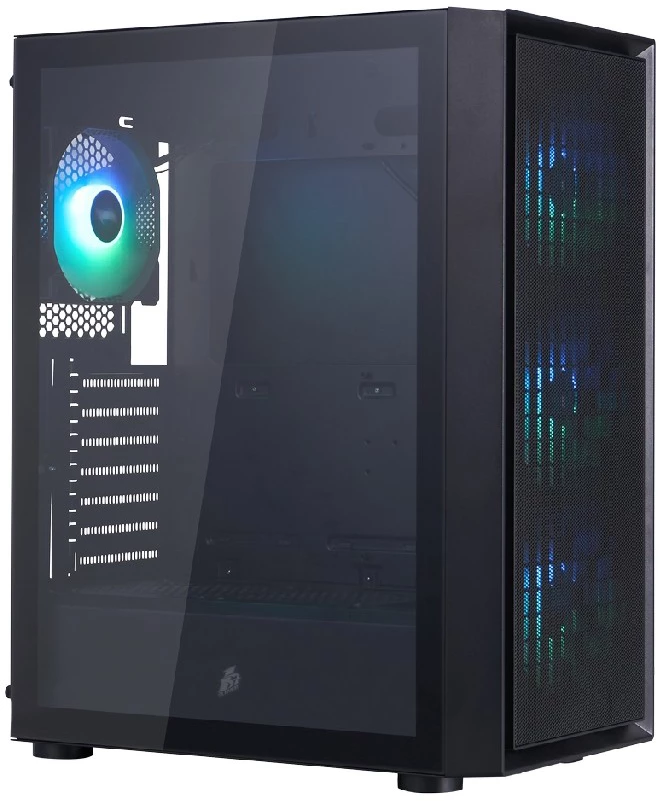 Корпус 1stPlayer GO6 ARGB Black GO6-BK-4F7