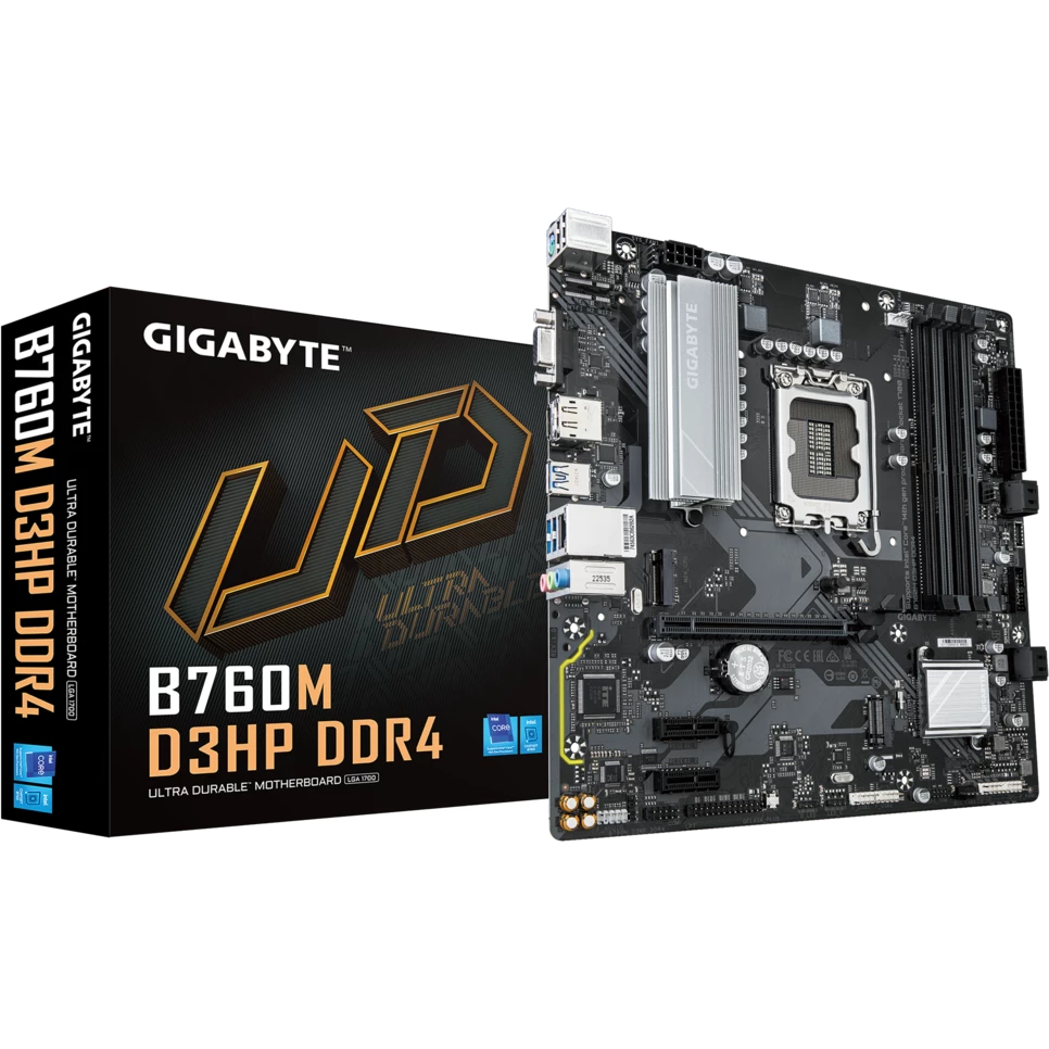 Материнская плата 1700 Gigabyte B760M D3HP DDR4