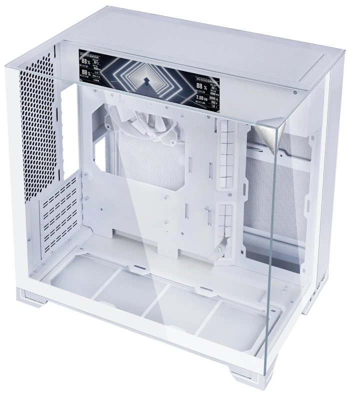Корпус Lian LI O11 Vision-M Digital White G99.O11VMDW.R0