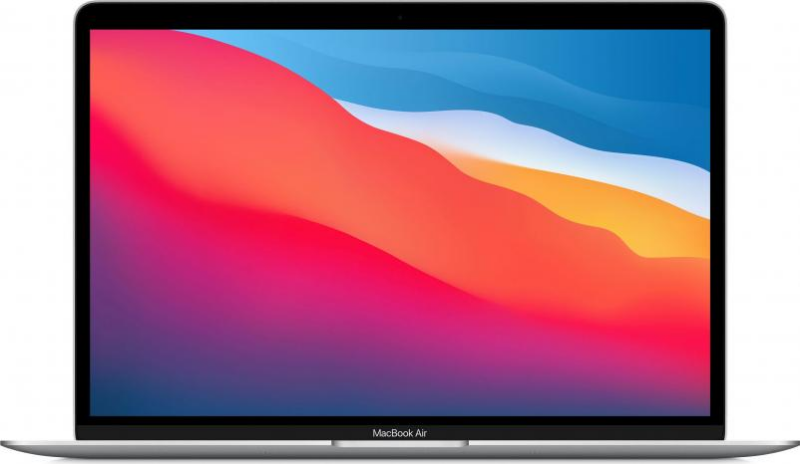 Macbook Air 13" (M1/8/256Gb) Silver /MGN93/ RU клавиатура