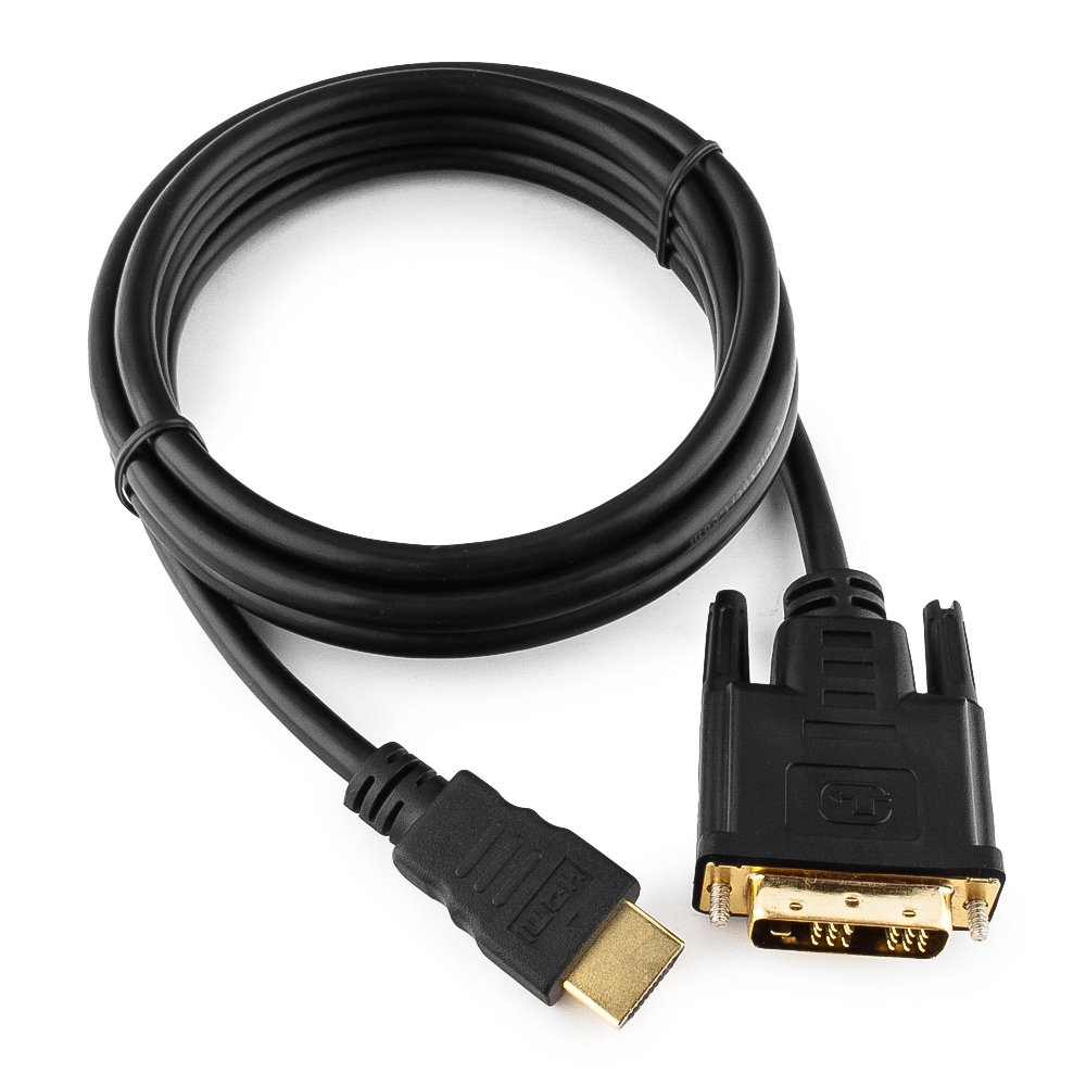Кабель HDMI-DVI 1,8m Cablexpert CC-HDMI-DVI-6