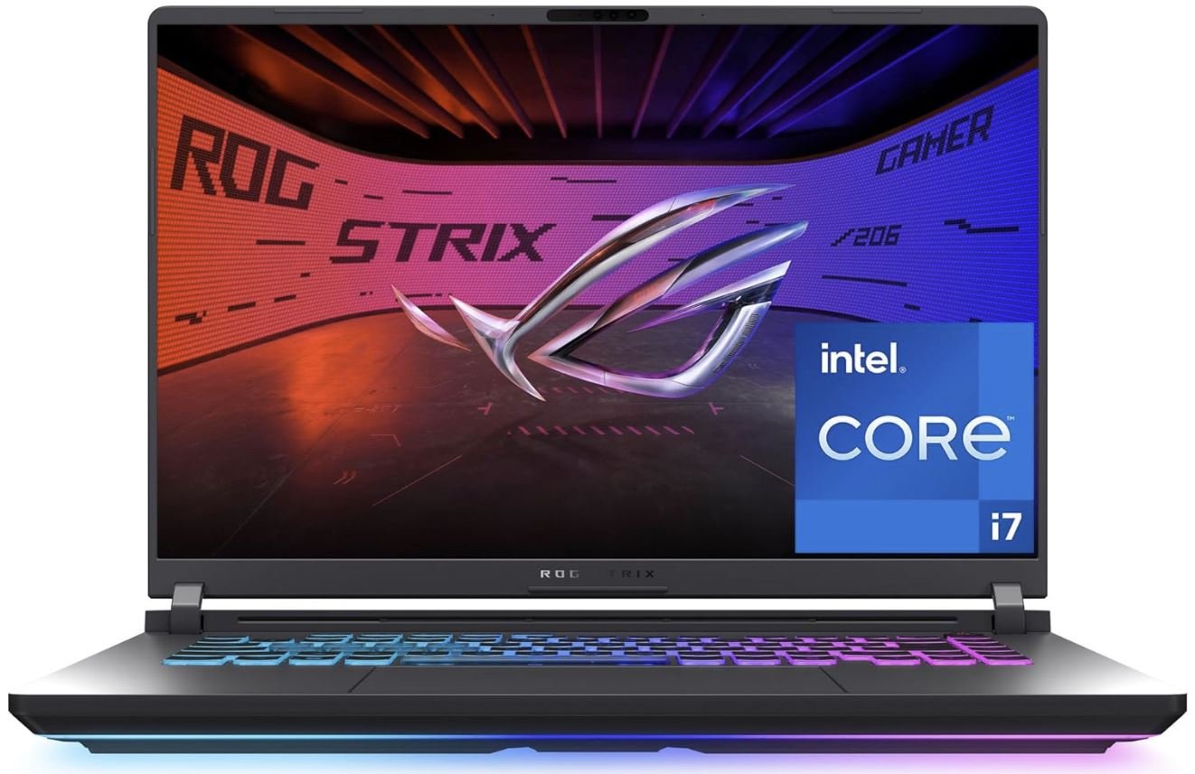 Ноутбук 16" Asus ROG Strix G16 (IPS/FHD+/165) i7-14650HX/16GB/1TB SSD/RTX5060/Win11 Pro