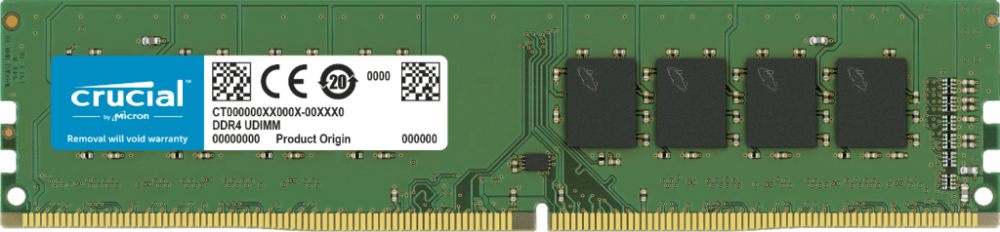 Модуль памяти DDR4 8Gb Crucial 3200 CT8G4DFRA32A