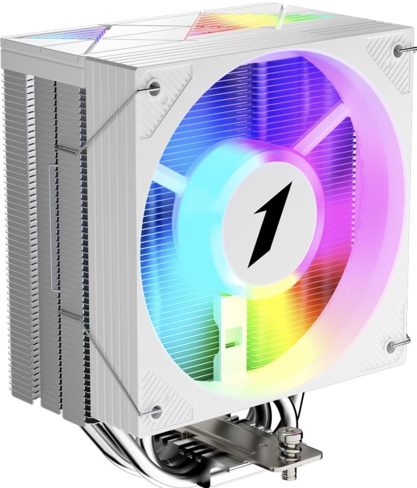 Кулер для процессора 1stPlayer CRYO CY12L WH ARGB, белый