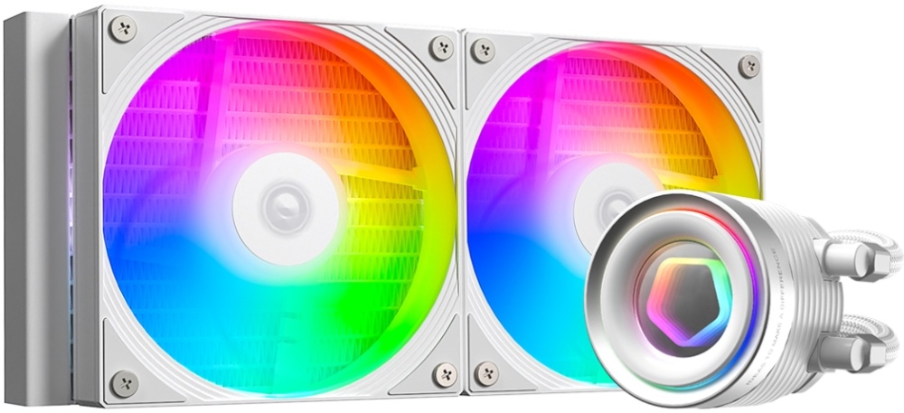 Водяное охлаждение ID-Cooling FX240 INF White