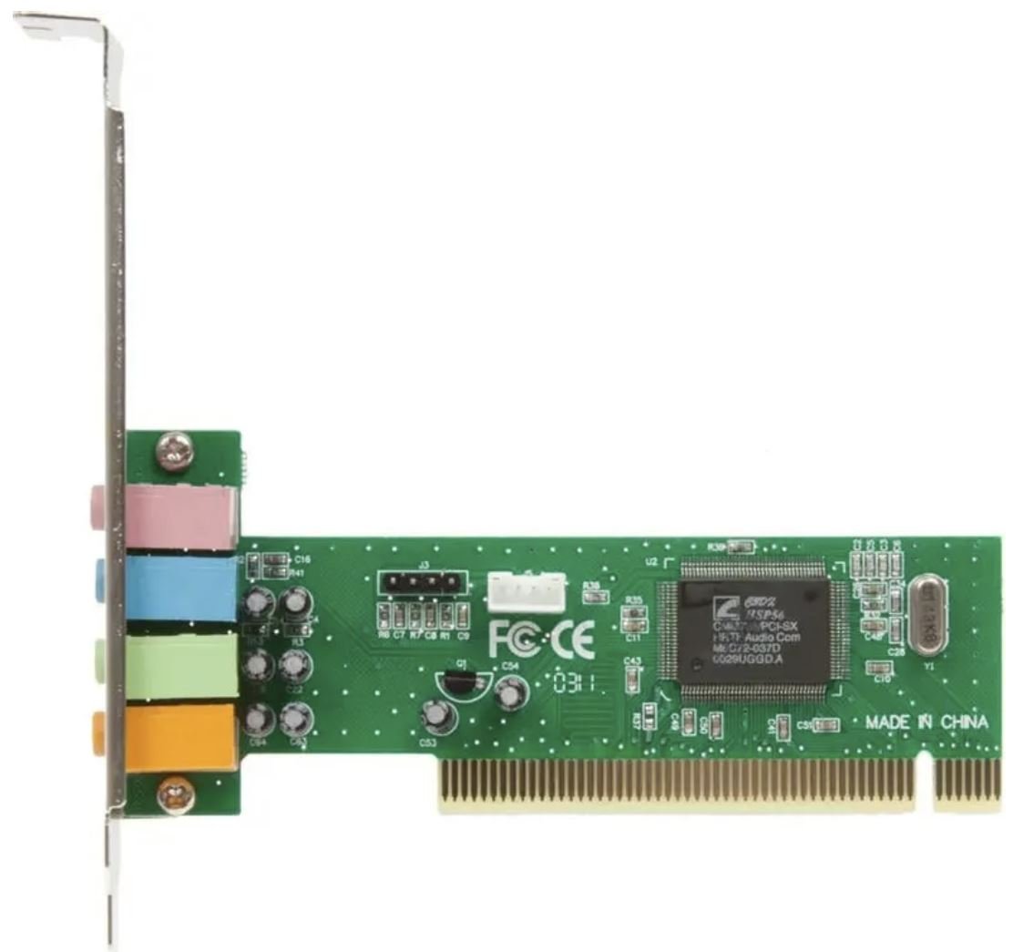 Звуковая карта PCI C-media 8738, 4.0, bulk