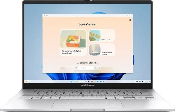 14" Ноутбук Asus Zenbook (OLED, 32GB/1Tb, Ultra 9 285H, Intel Arc Graphics) серебро