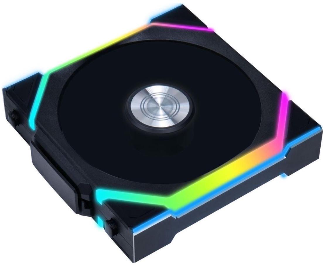 Кулер для корпуса 120mm Lian Li Uni Fan SL Wireless ARGB, черный, G99.12SL1W1B.R0