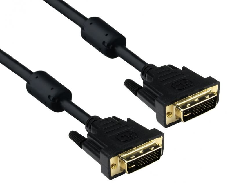 Кабель DVI ExeGate EX-CC-DVI2F-1.8, DVI-D Dual Link, 1.8м, чёрный (EX191094RUS)