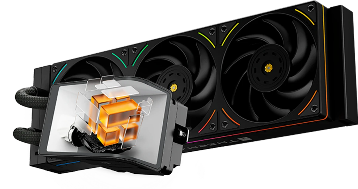 Водяное охлаждение Thermalright Wonder Vision 360 ARGB Black TRWV360UBAB