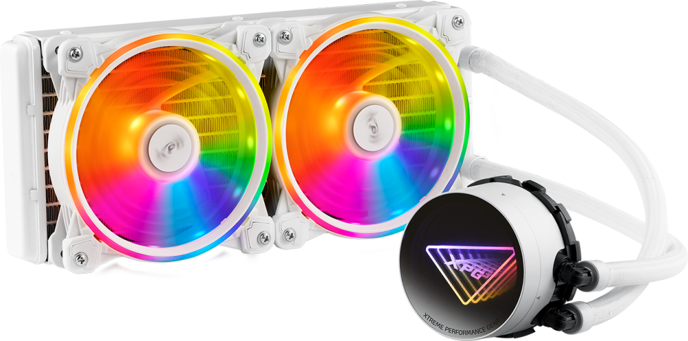 Водяное охлаждение Adata XPG Levante X 240 LEVANTEX240-WHCWW