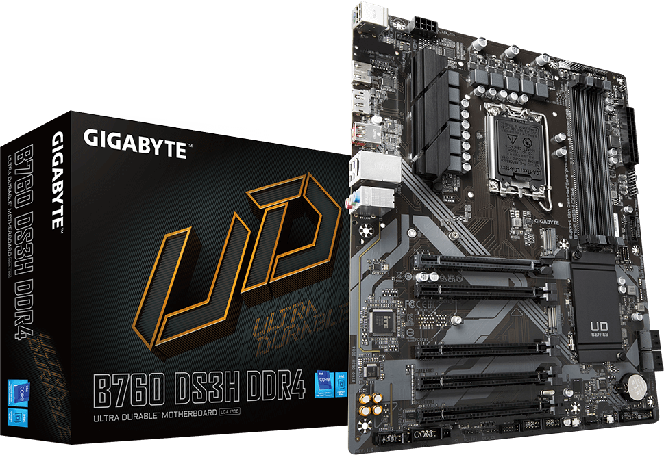 Материнская плата 1700 Gigabyte B760 DS3H DDR4