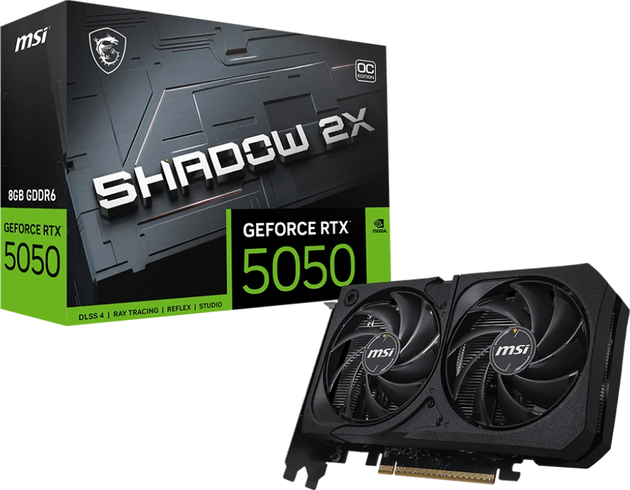 Видеокарта GeForce RTX 5050 8Gb MSI Gaming OC