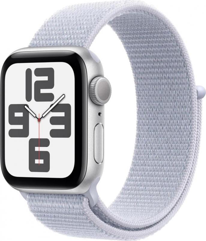 Часы Apple watch SE2 40 (2024) Silver Al. Blue Cloud SL (MXEE3)