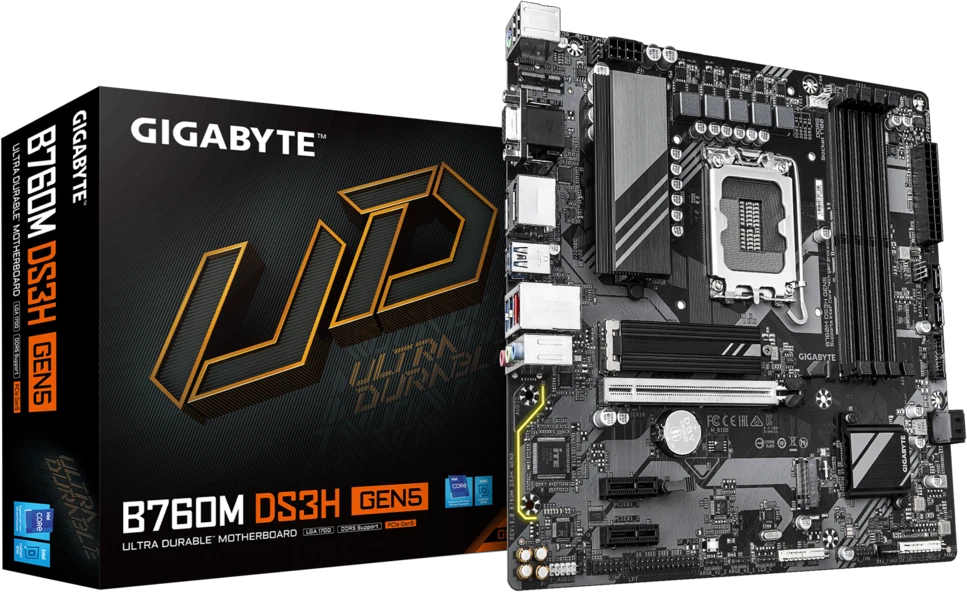 Материнская плата 1700 Gigabyte B760M DS3H GEN5