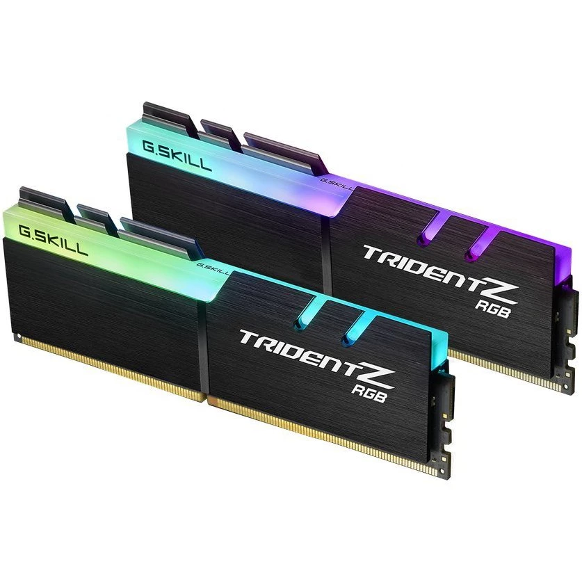 Модуль памяти DDR4 32Gb (2x16Gb Kit) G.Skill 3600 Trident Z RGB F4-3600C18D-32GTZR
