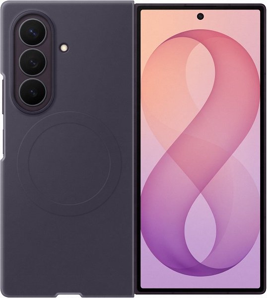 Чехол-накладка+пленка Samsung Silicone Magnet Case Galaxy Z Fold8 Ultra (EF-EF976) фиолетовый
