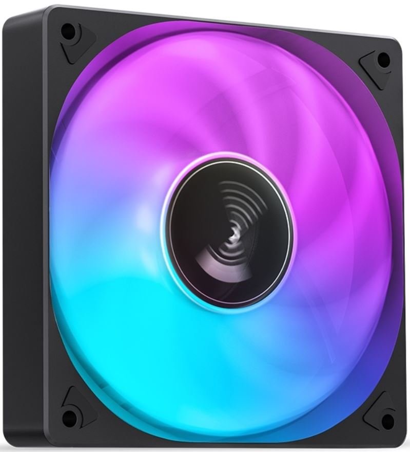 Вентилятор для корпуса 120MM Jonsbo SL-120C FRGB, чёрный