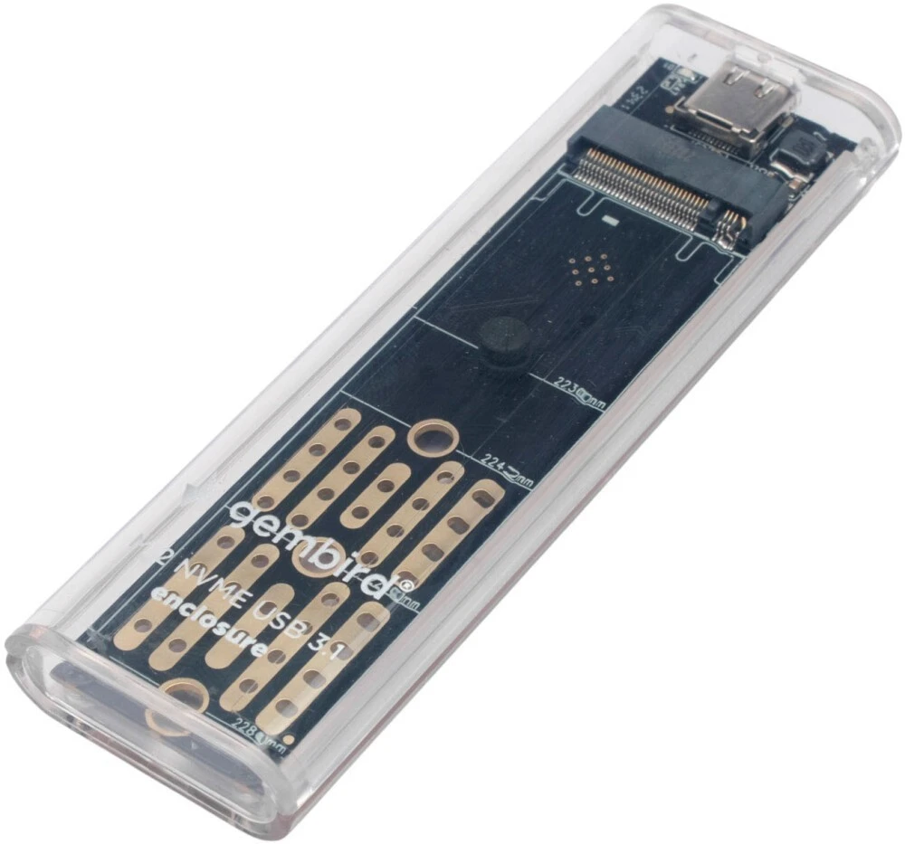 Коробка для SSD M2 USB 3.1 Gembird EEM2-NVME-2