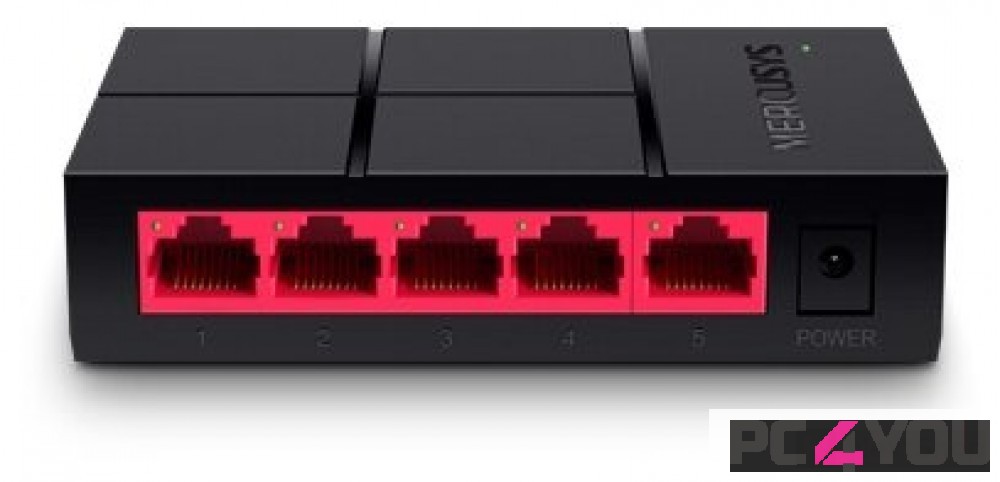 Коммутатор 5port Mercusys MS105G