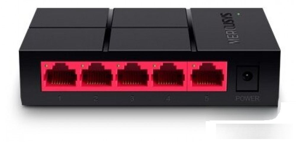 Коммутатор 5port Mercusys MS105G
