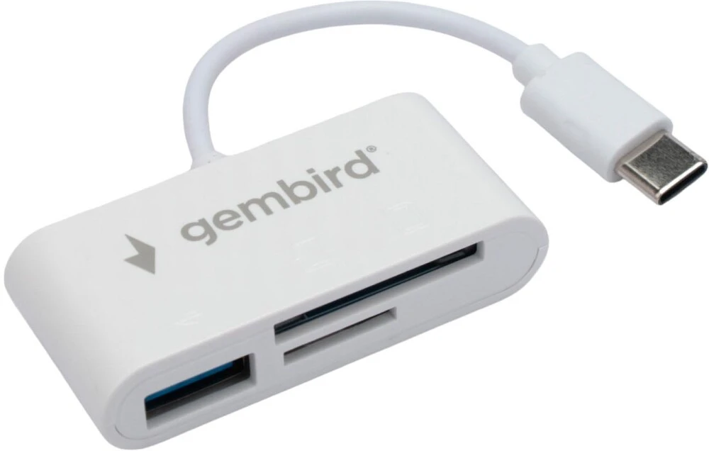 Картридер внешний Gembird FD2-MSD-3