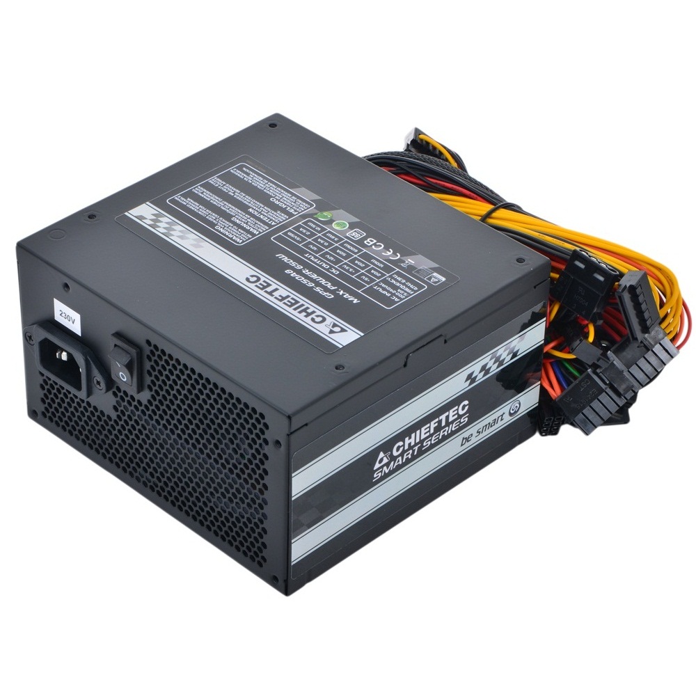 Блок питания 650W Chieftec GPS-650A8 Smart