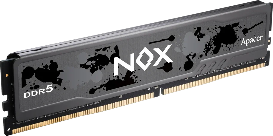 Модуль памяти DDR5 16Gb Apacer 5600 Nox AH5U16G56C522MBAA-1
