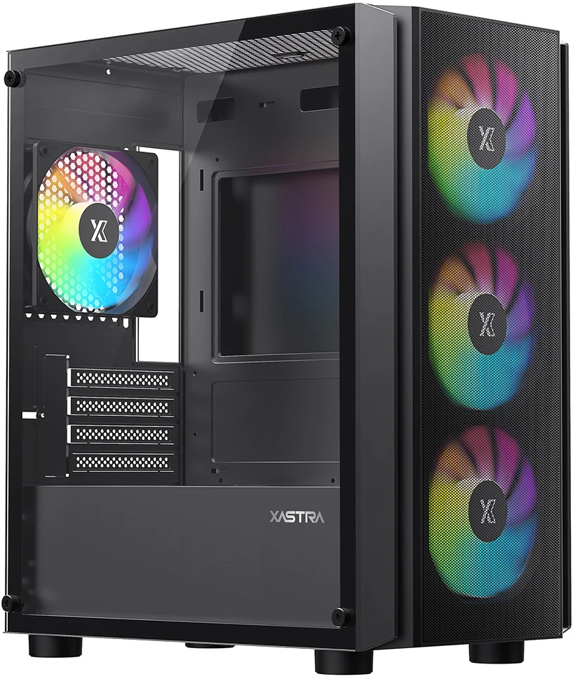 Корпус Xastra A510M 4ARGB-UC Black