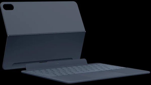 Чехол-клавиатура для OnePlus Pad 3 Touchpad OPK 2413 синий