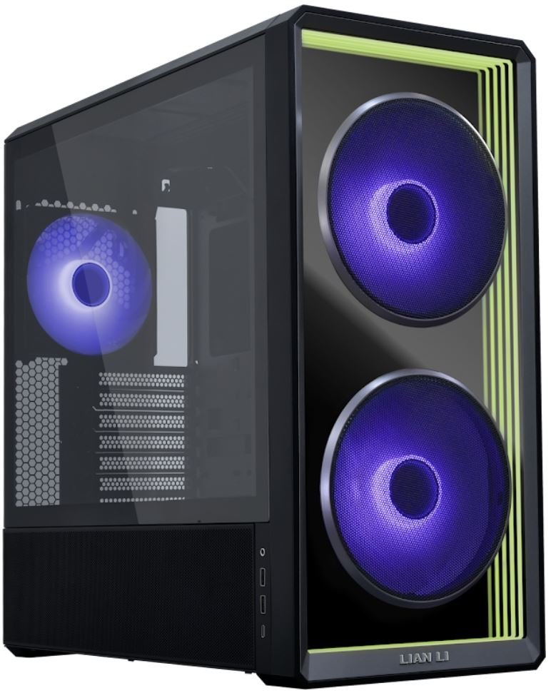 Корпус Lian Li LANCOOL 217 INF Black (Mid-Tower, E-ATX, закаленное стекло, 3xARGB PWM)