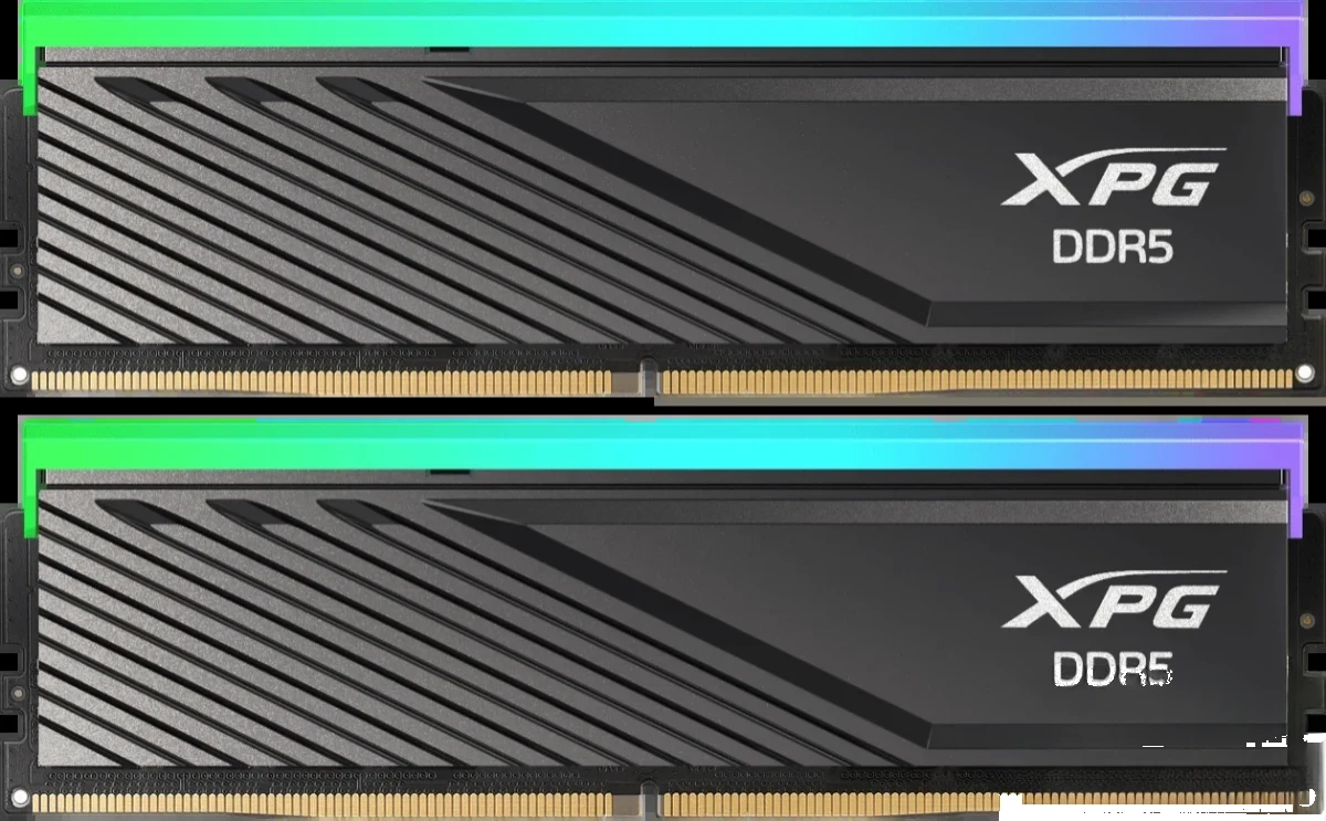 Модуль памяти DDR5 32Gb (2x16Gb Kit) AData 6000 XPG Lancer Blade RGB AX5U6000C3616G-DTLABRBK
