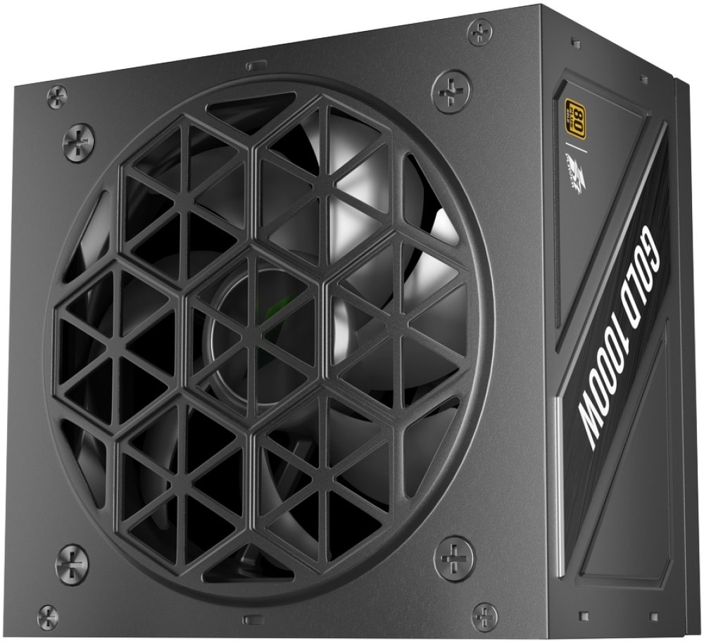 Блок питания ATX 1000W 1stPlayer NGDP GOLD (HA-1000BA4) 80+ Gold, черный